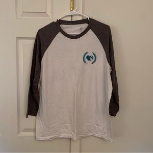 Baseball T-Shirt from Ovarian Cancer Awareness Event